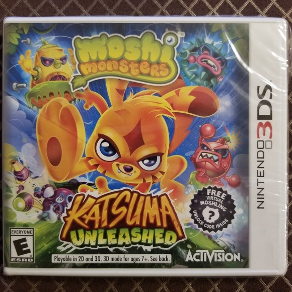 Nintendo | Video Games & Consoles | Moshi Monsters Katsuma Unleashed  Nintendo 3ds Game | Poshmark